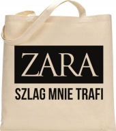 EKO NÁKUPNÁ TAŠKA SHOPPER S Vtipnými Šnúrkami, HRUBÁ BAVLNA - RW01
