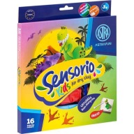 ĽAHKÁ PLASTOVÁ PASTA DINOSAURS 16 COL CREATIVE