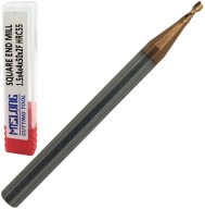 KARBIDOVÁ FRÉZA VHM MTS fi 1,5 mm 55 HRC 2 čepele 2Z