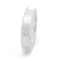 Silikónová niť, pružná, bezfarebná, 0,4 mm, 14 m/ cievka