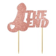 TOPPER penis THE END rose gold BACHELOR PARTY