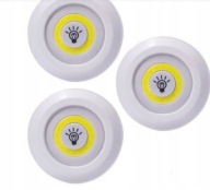 3X BEZDRÔTOVÁ COB LAMPA LED LAMPA NA BATÉRIU