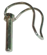 Pozinkovaná rúrková závlačka 4,5 mm