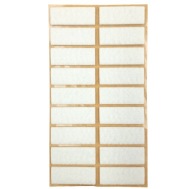 Samolepiace plstené podložky pod nábytok – BIELE 15x40mm