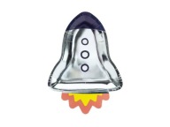 PAPIEROVÉ taniere tanier ROCKET 6 ks Narodeninová párty COSMOS