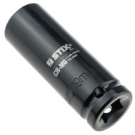 DLHÝ NÁRAZOVÝ KĽÚČ 1/2 PALCA 19MM KLÚČ, CR-MO OCEL - STIX