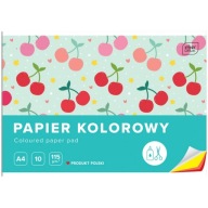 INTERPRINT VÝREZ BLOK KNIHA FAREBNÉHO PAPIERA A4 mix vzorov