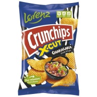 CRUNCHIPS Crisps X-CUT Chakalaka Taste of Africa 140g LORENZ