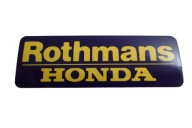 NÁLEPKA HONDA ROTHMANS NÁLEPKA 8,8 x 3 cm