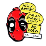 Marvel Deadpool Metal Head Pin