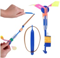 Lietajúci prak LED Veterník Helikoptéra Dáždnik Smart Toys Glow