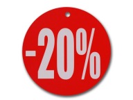 ŠTÍTOK -20% KRUHOVÝ KRUH 24CM CENA VÝPREDAJ