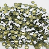 Kovové termotrysky na odevy Taniere Silver 3mm 500