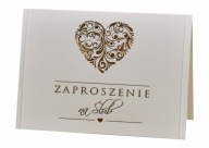 SVADOBNÉ POZVÁNKY ZLATÉ GLAMOUR
