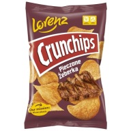 CRUNCHIPS Crisps Pečené rebierka s príchuťou rebierka 140g LORENZ