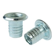 Zásuvka 10x M10 x 17 mm, hnaná nábytková vložka na drevo, nábytkové nožičky