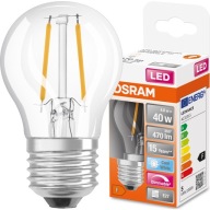 E27 LED žiarovka 4,8W = 40W 4000K STMIETNUTÁ OSRAM