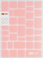 Kołobrulion A5 kockovaný 80k Happy Color TREND Pink