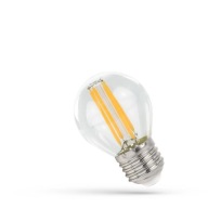 COG CLEAR E-27 LED guľová žiarovka 230V 1W NW 4000K