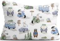 OBLIEK NA VANKÚŠ 40x60 cm BAVLNA 100% JASIEK BABYMAM Zips