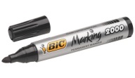 BIC PERMANENTNÝ ZNAČOVAČ 2000 ČIERNY okrúhly HROT ALKOHOLU VODEODOLNÝ