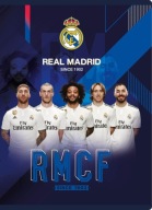 REAL MADRID Zápisník A5, 32 listov, tri farebné linky