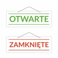 OTVORENÉ ZATVORENÉ laminovaná tabuľka