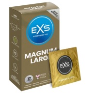Kondómy veľký penis veľkosť XL zväčšený EXS Magnum XL 12 ks.