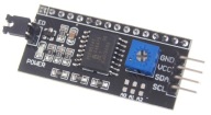 Modul prevodníka LCD displeja HD44780 I2C