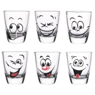 Okuliare humor úsmevy na vodku 6 ks