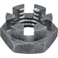 Šesťhranná korunová matica M22x1,5 DIN 937