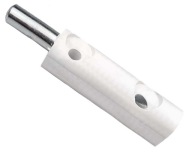 SKRUTOVANÝ PÁN DVERÍ z PVC W70, BIELY