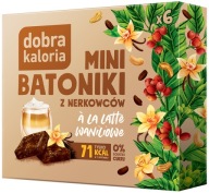 DOBRÉ KALORICKÉ MINITYČKY A'LA LATTE TYČINKY, VANILKA, BEZ CUKRU | ORECHY