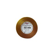 Saténová stuha 12mm, farba ZLATÁ 8009