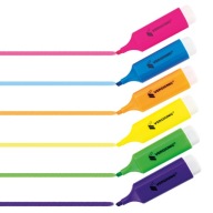 Kancelársky zvýrazňovač HIGHLIGHTERS sada farieb 6 ks