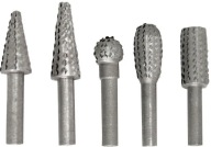 Profilové frézy na drevo so stopkou 6mm, sada. ks 5 MEGA (44915)