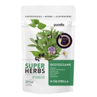 PURELLA Superherbs Zmes bylín na nálev Čistenie, 20x1,75g