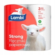 Papierová utierka Lambi Strong papierová kuchynská utierka rolka x 2 ks.