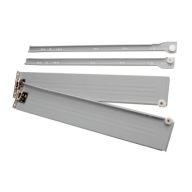 NÍZKA ZÁSUVKA METALBOX ŠEDÁ AMIX MB/86 H-86 mm L-270 mm