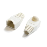 Modulárny kryt konektora, zástrčka RJ-45, BIELA ​​1 PC.