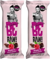 Buďte Raw! Malinová čokoládová tyčinka Power 40g x 2 kusy