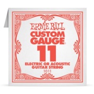 Struna Ernie Ball Electric/Acoustic Plain .011