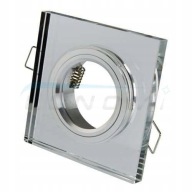 HALOGÉNOVÝ RÁM PRE LED ŽIAROVKY GU10 STROPNÉ LAMPY KÚPEĽŇOVÉ LAMPY SKLENE