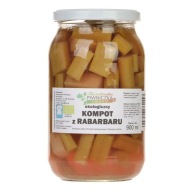 Bio kompót z rebarbory ​​900 ml Jacentowska Piwniczka