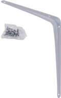 UHLOVÉ KONZOLY na police, 2 ks 25/20 cm do 12 kg