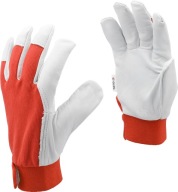 OCHRANNÉ PRACOVNÉ RUKAVICE YATO Z PRÍRODNEJ KOŽE VELKOST ZAPÍNANIA NA VELCRO. 9