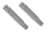 CORONA BIT TORX BEZPEČNOSTNÝ OTVOR T10 10x75mm 2 ks.