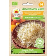 Semená klíčkov LUCERNA BIO 20g klíčky lucerny