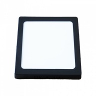 POVRCHOVÁ DOSKA LED 164x164 Štvorcová ČIERNA 12W 4000K 800lm ECO LIGHT