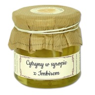 CITRÓNY SO ZÁZVOROM citrón v sirupe ČAJ 200g